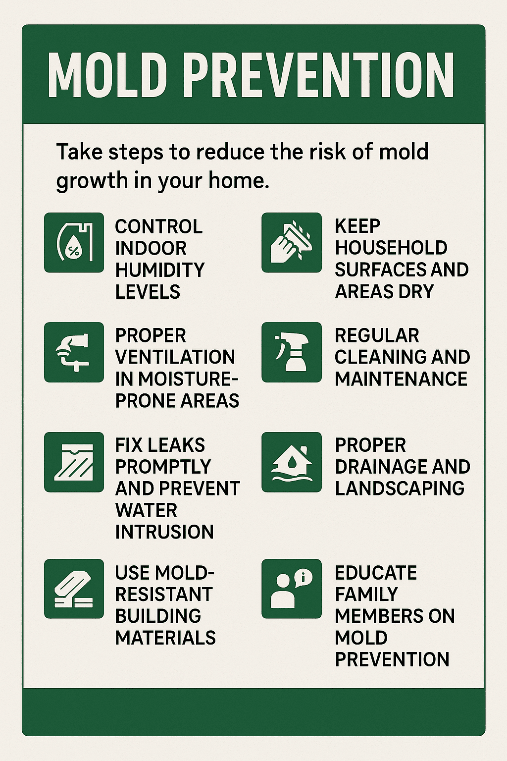 Mold Prevention Tips