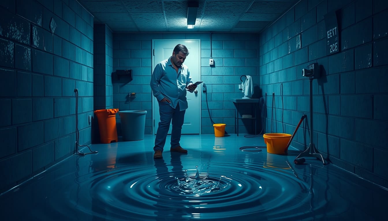 When to Call Professionals for Basement Sewage Problems