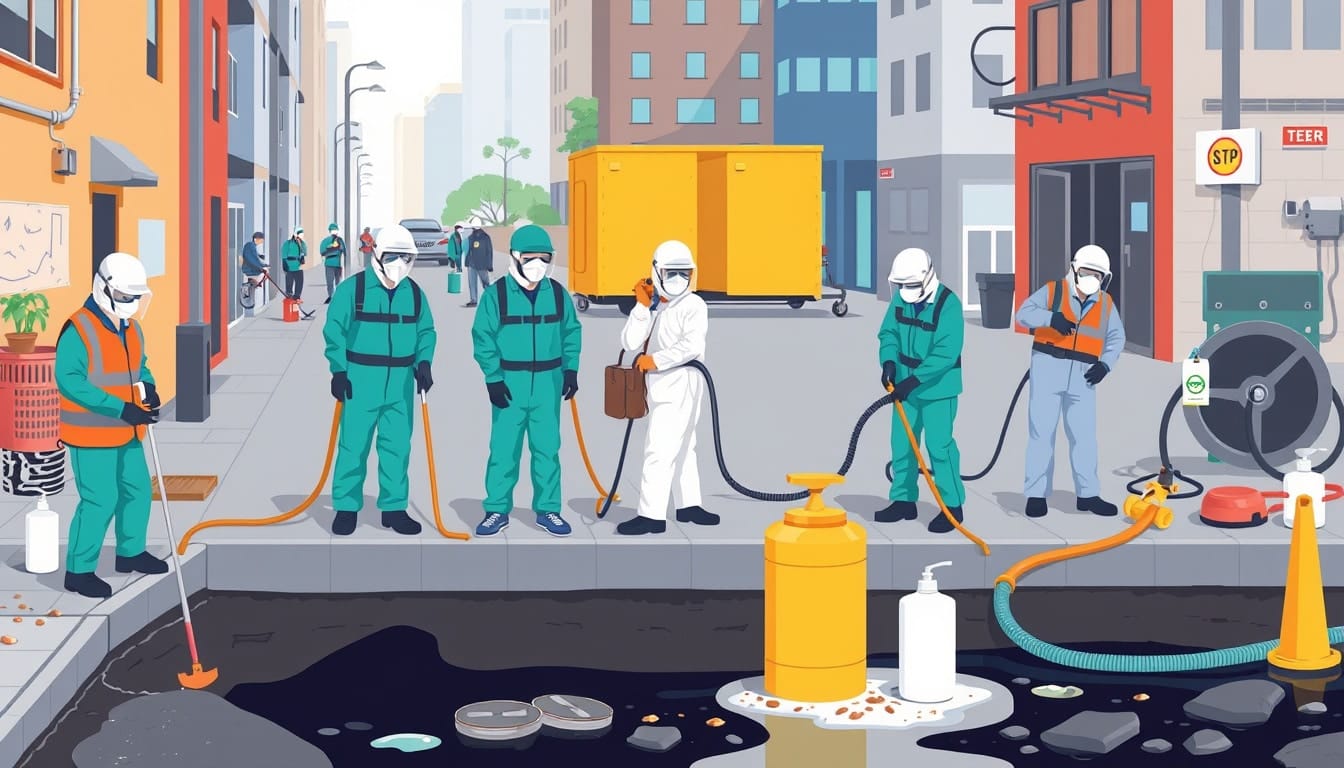 Step-by-Step Guide to Sewage Cleanup