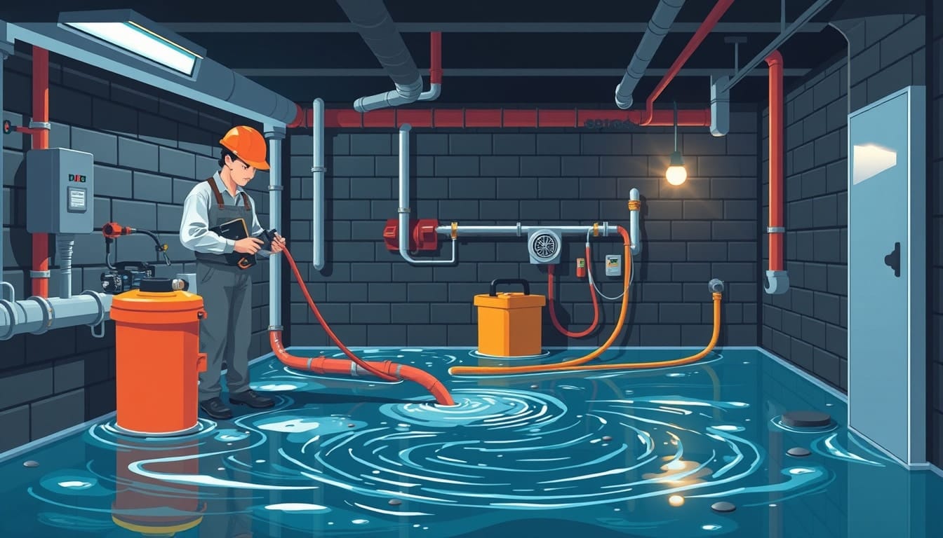 Basement Sewage Extraction Rescue: Save Your Home from Severe Water Damage 3